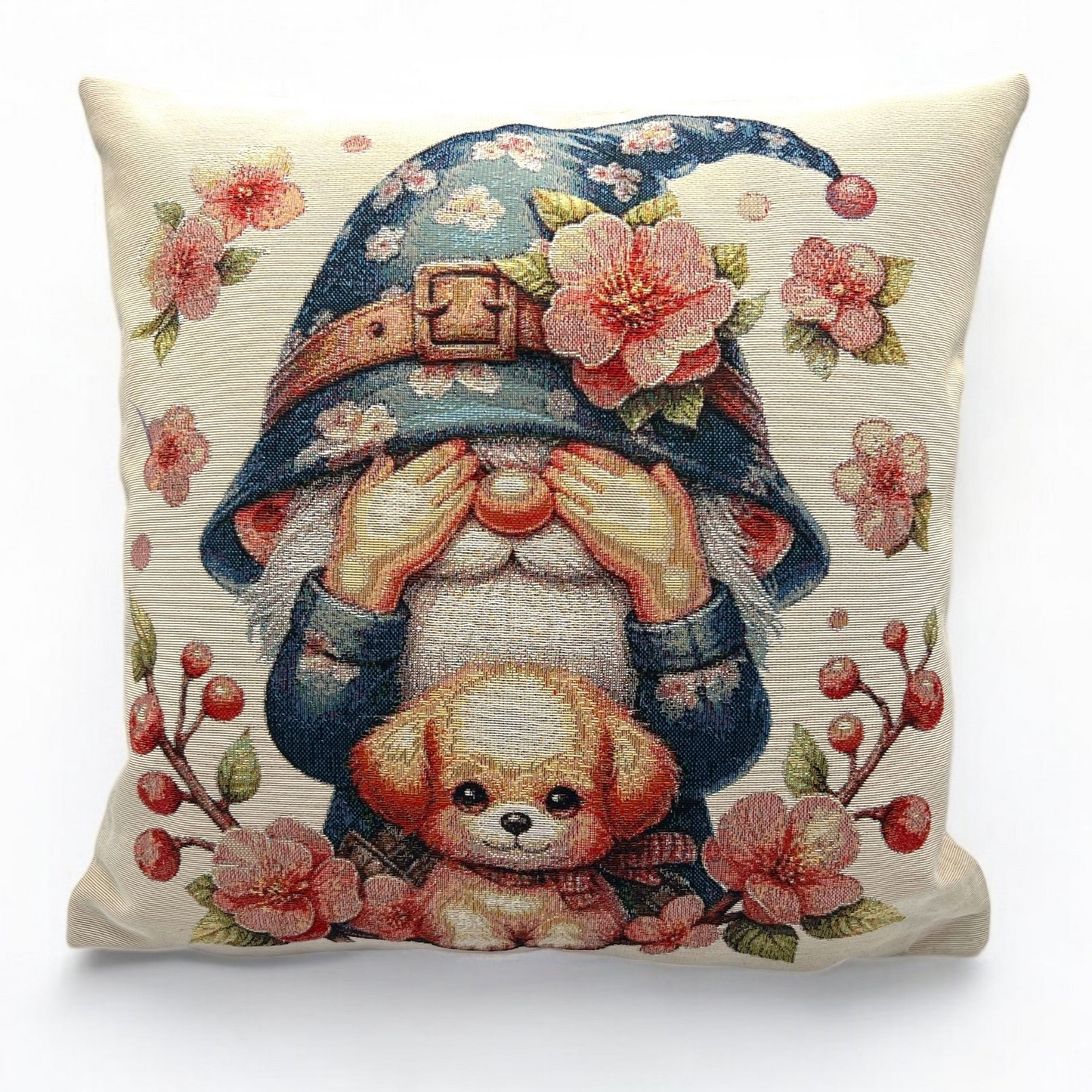 Copricuscino JIMMY, Gobelin Jacquard, 45x45 cm Hesta