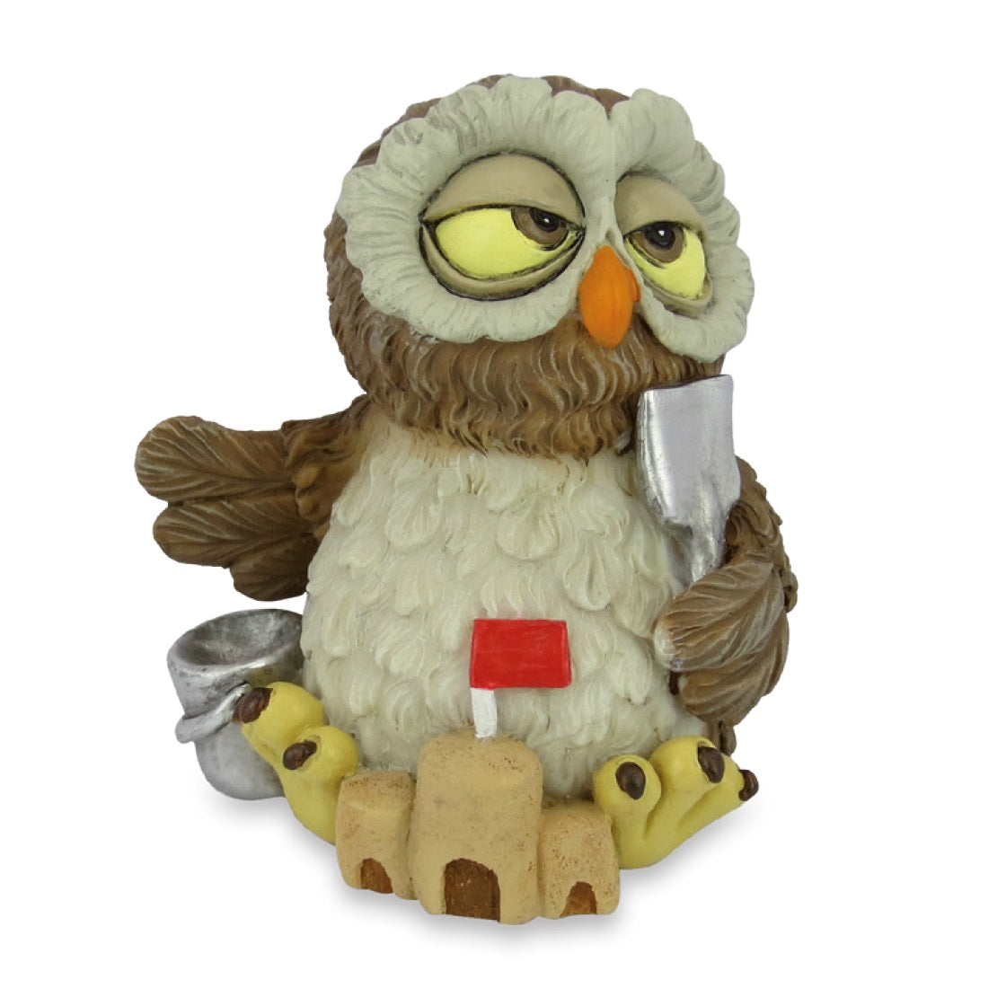 Gufo castelli di sabbia, 7,5cm, Funny Gufi