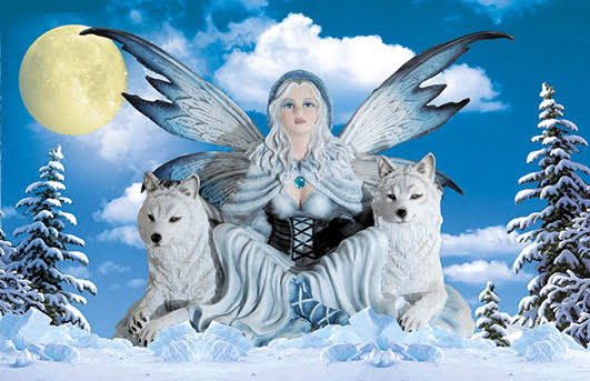 Les Alpes Magnets 3D Fantasy Fairy Land, 8.5 x 5.5cm