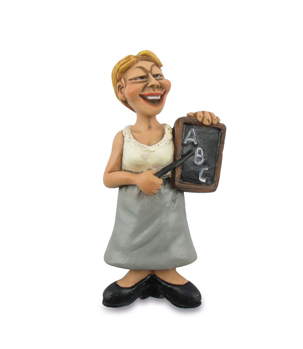 Funny magnet "Teacher", 7.3cm, 12 pieces
