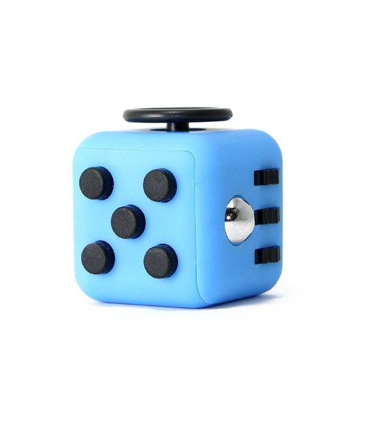 Fidget Cube 3x3 cm COLOR EDITION blue/nero