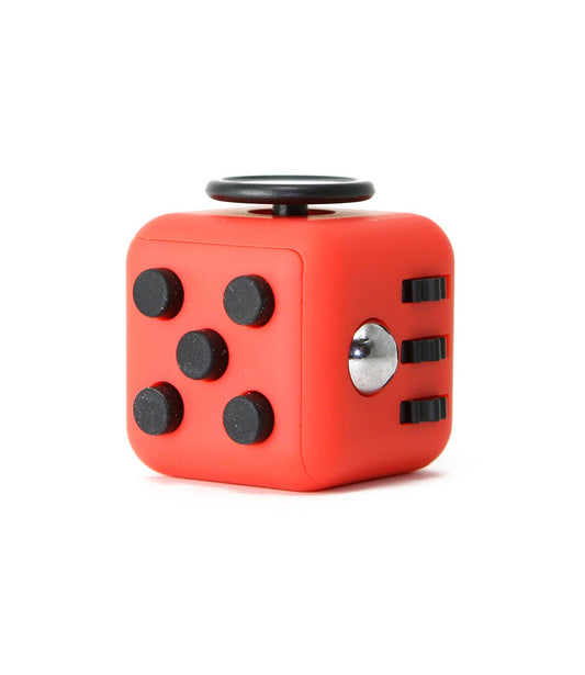 Fidget Cube 3x3 cm COLOR EDITION rosso/nero