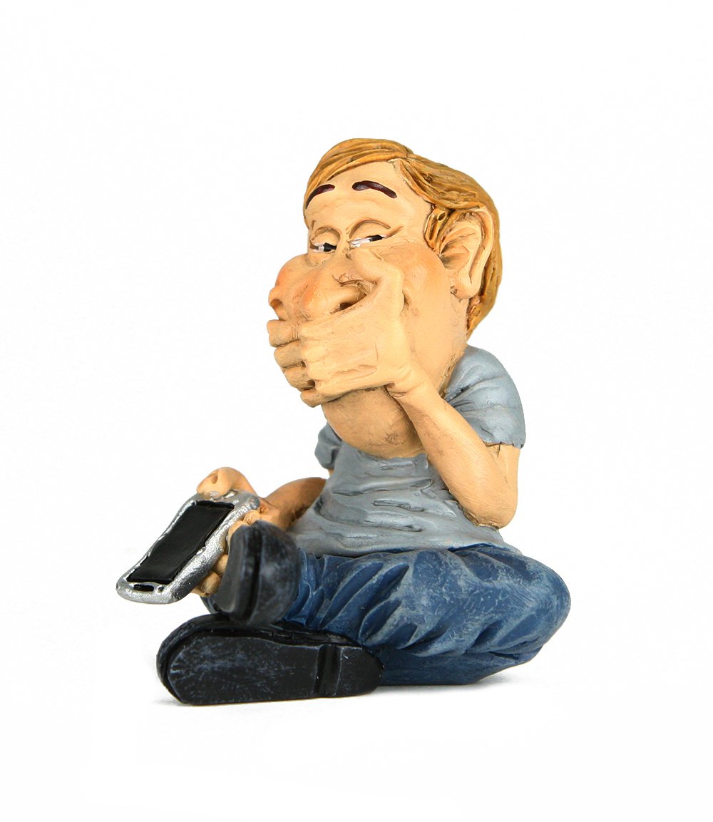 Non vedo & Smartphone, 7cm, Funny Social