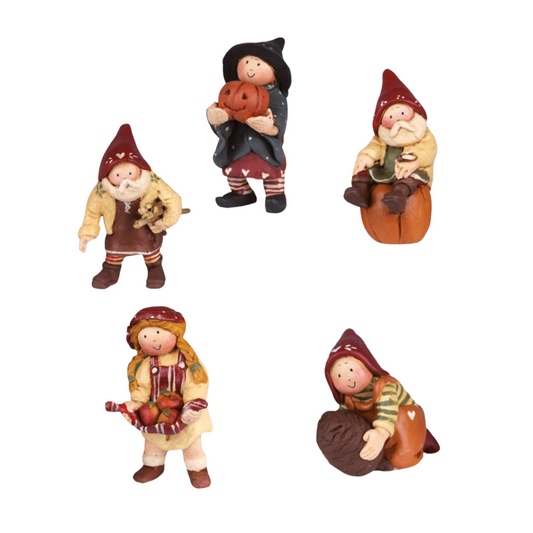 Fortune Folk FOREST FRIENDS 6cm SET 10 pezzi. (10/40)