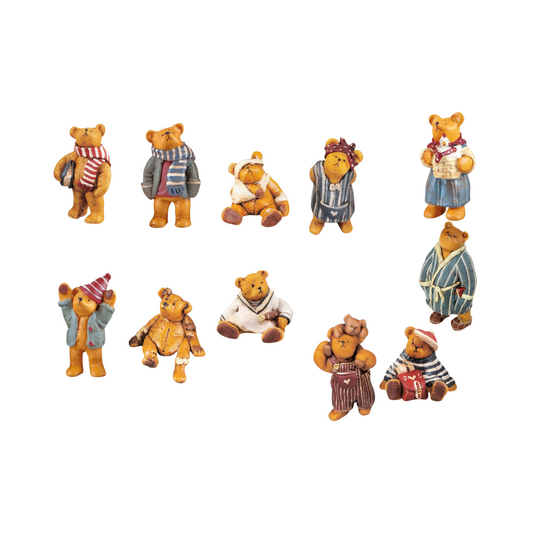 Fortune Folk BEAR & ME 6cm SET 12 ass. (12/48)