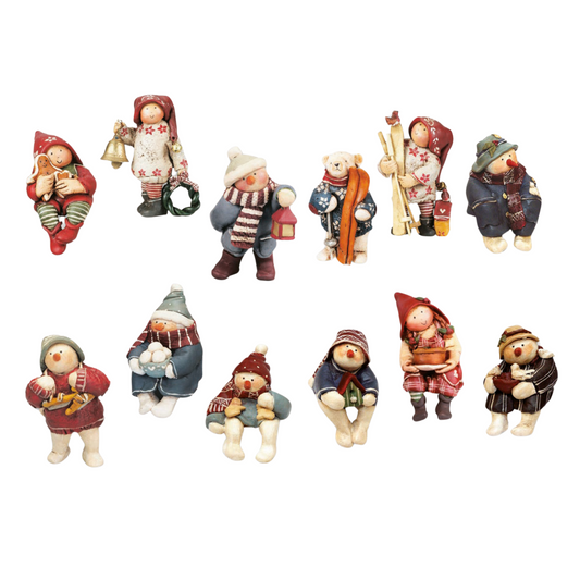Fortune Folk SNOW TIME 6cm SET 12 ass. (12/48)