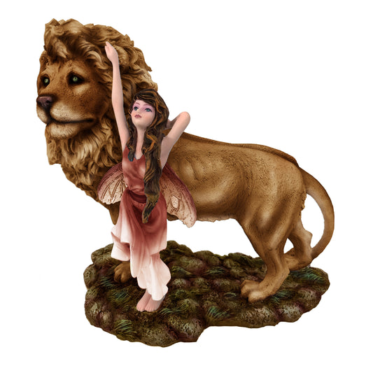 Fata SARI con leone SIMBA, 23,5cm, Fairy Land