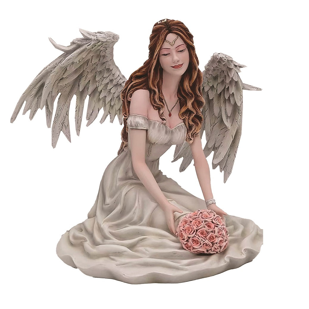 Fata CALIEN con mazzo di rose, 22cm, Fairy Land
