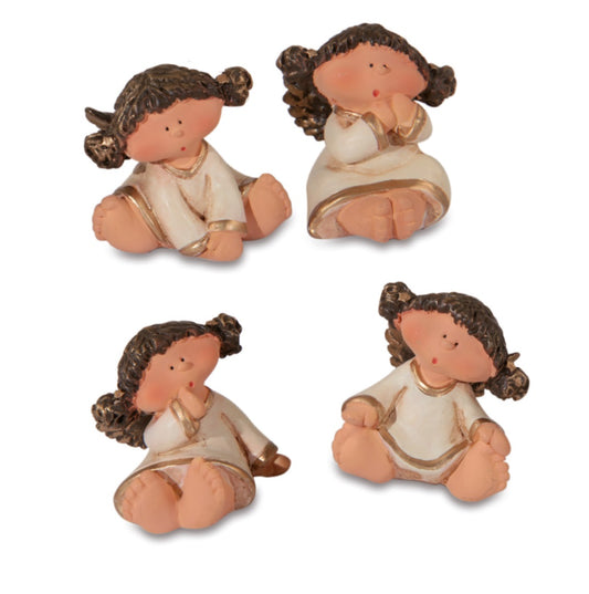 Sweet Angels seduti 4cm, confezione 24 pezzi