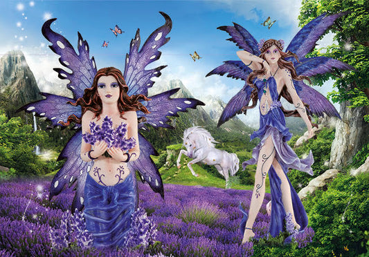 Les Alpes 3D Postcards Fantasy Fairy Land, 16 x 11cm