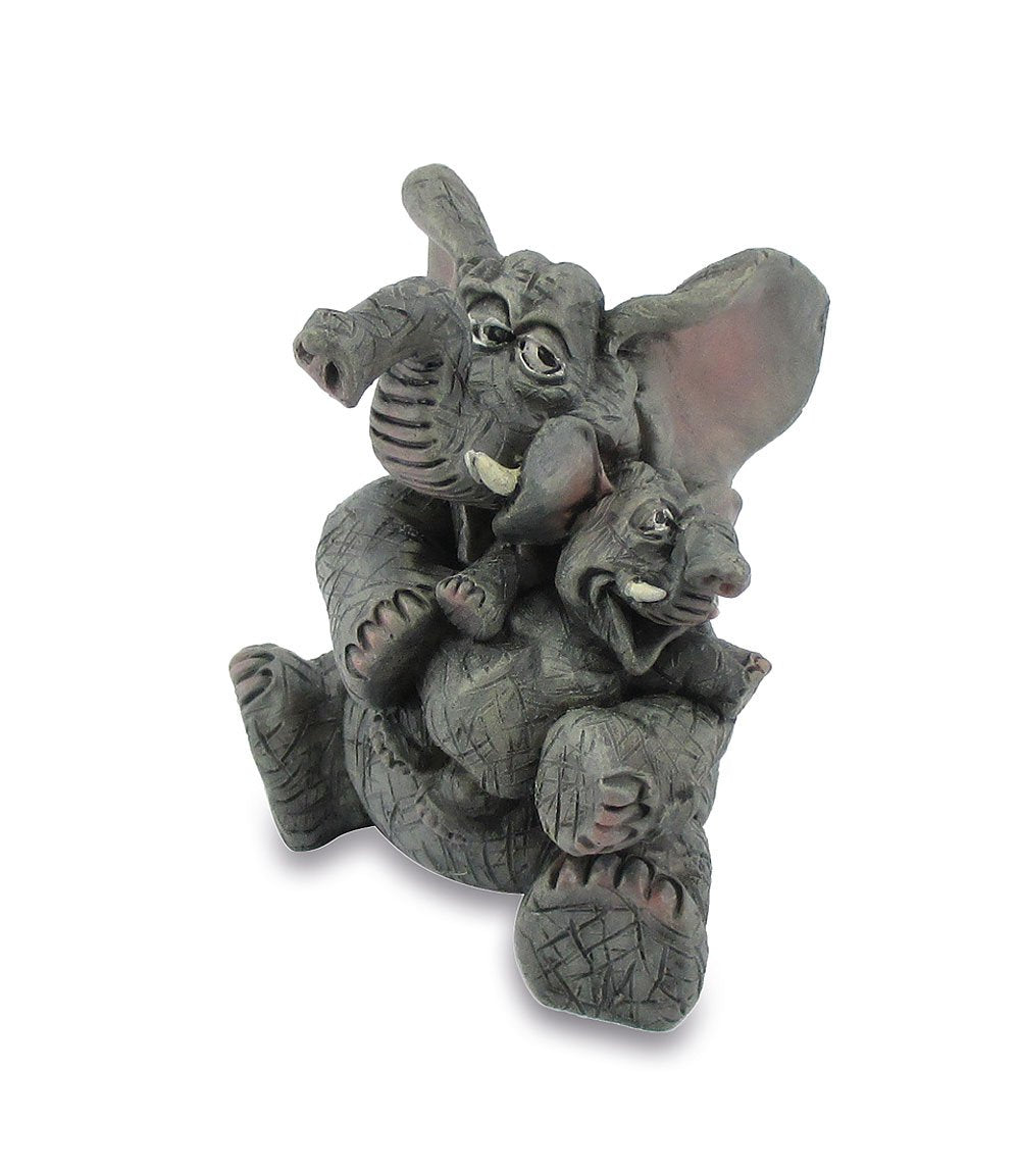 Funny Elefante " con bambino " 7cm