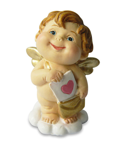 Lucky Angel Collection Angelo 5cm con lettera confezione da 8 pezzi