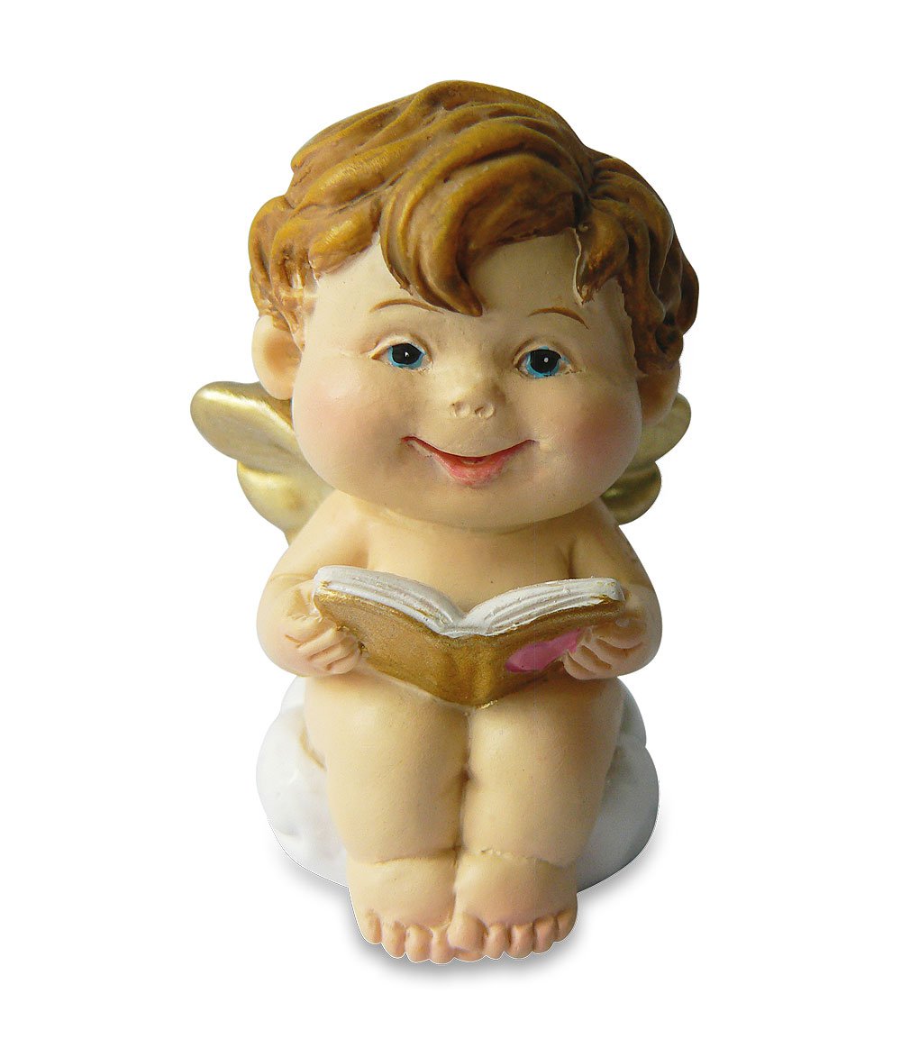 Lucky Angel Collection 5cm angel with book