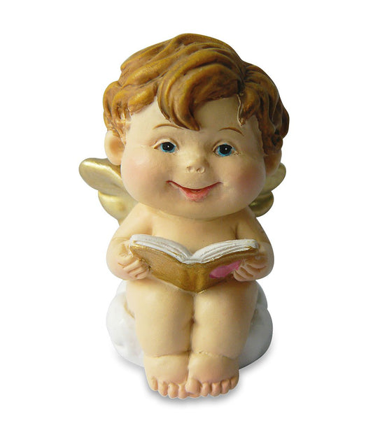 Lucky Angel Collection Angelo 5cm con libro confezione da 8 pezzi