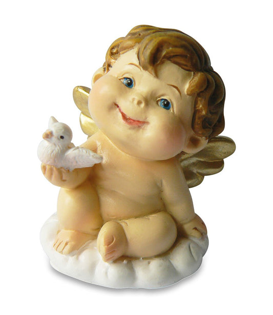 Lucky Angel Collection Angelo 5cm con colomba confezione da 8 pezzi