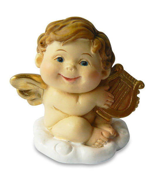 Lucky Angel Collection Angelo 5cm con arpa confezione da 8 pezzi
