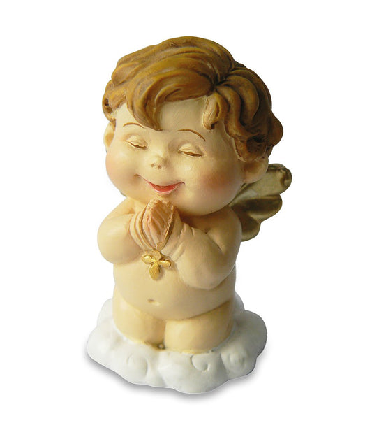 Lucky Angel Collection Angelo 5cm pregando con croce d´oro confezione da 8 pezzi