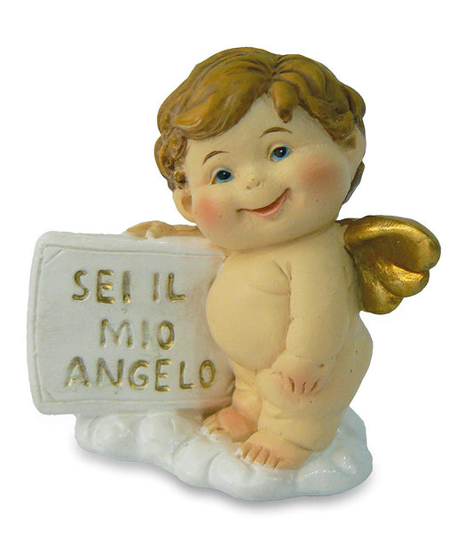 Lucky Angel Collection Angelo 5cm "SEI IL MIO ANGELO" confezione da 8 pezzi