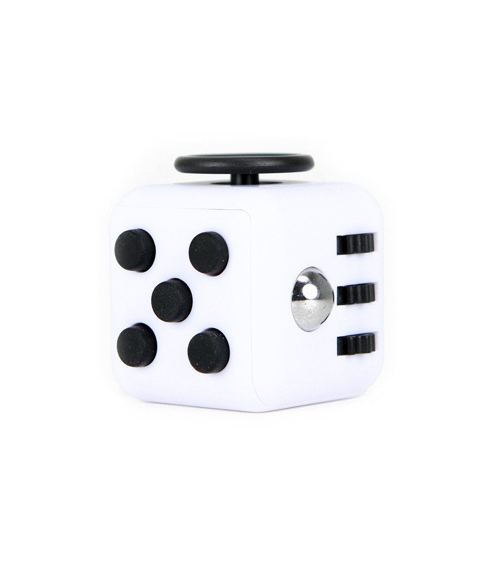 Fidget Cube 3x3 cm CLASSIC bianco/nero