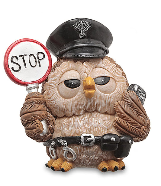 Police Owl 9.5cm, Funny Owls