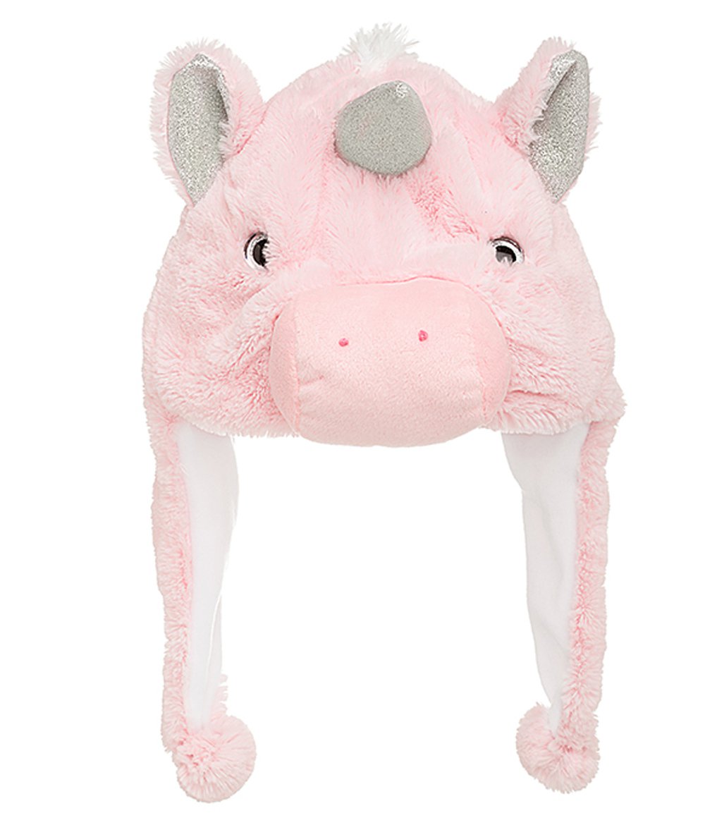 Capello Pelouche Funny UNICORNO rosa 30x40cm