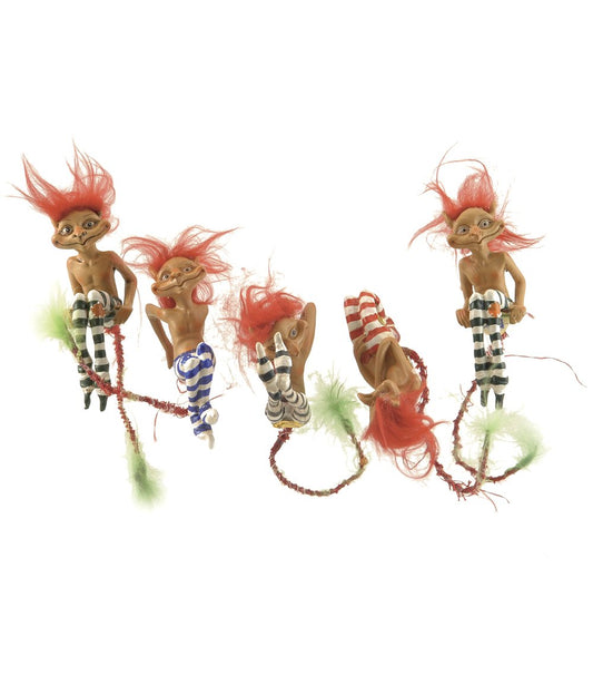 Lucy Trolls, Color Trolls hangers, 10cm, 4 pieces