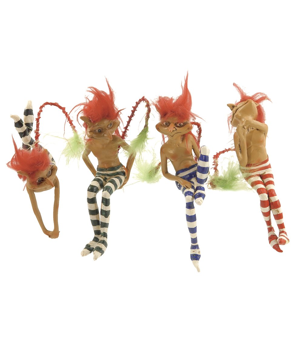 Lucy Trolls, Trolls dei colori sedute 13cm, 4 pezzi