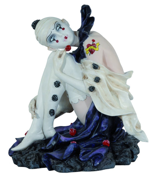 Orig."Clown Collection" Clown con coccinelle 22,5cm