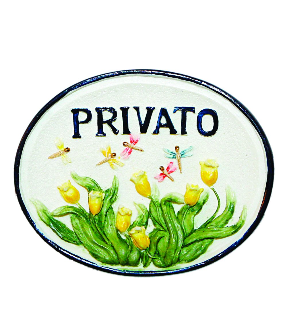 Placchette "Privato" piccole 9x7cm