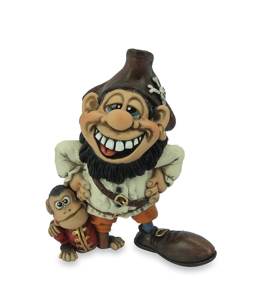 Funny Pirates LITTLE BLACK JACK with monkey 9.5cm