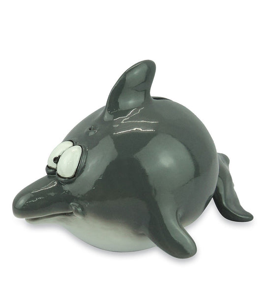 Funny Animal Collection Dolphin Piggy Bank 18cm