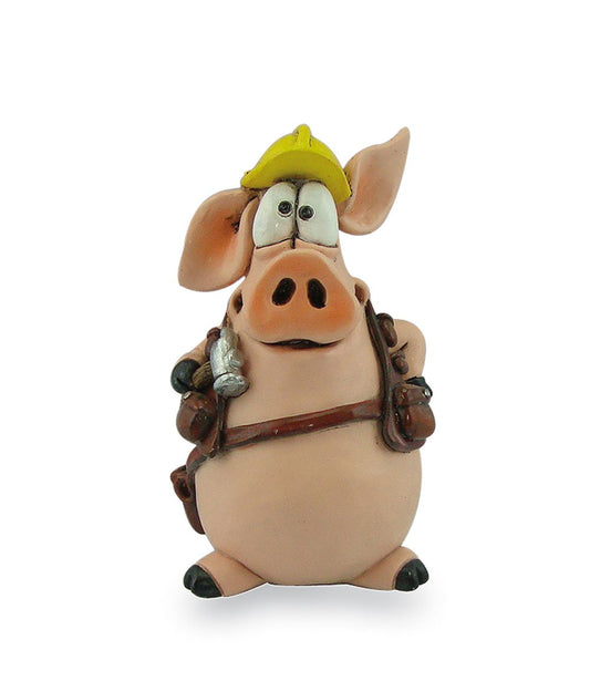 Funny Pig Rolf "Worker" 10cm