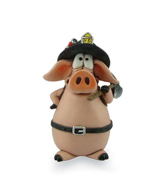 Funny Pig Rolf "Fireman" 10.5cm