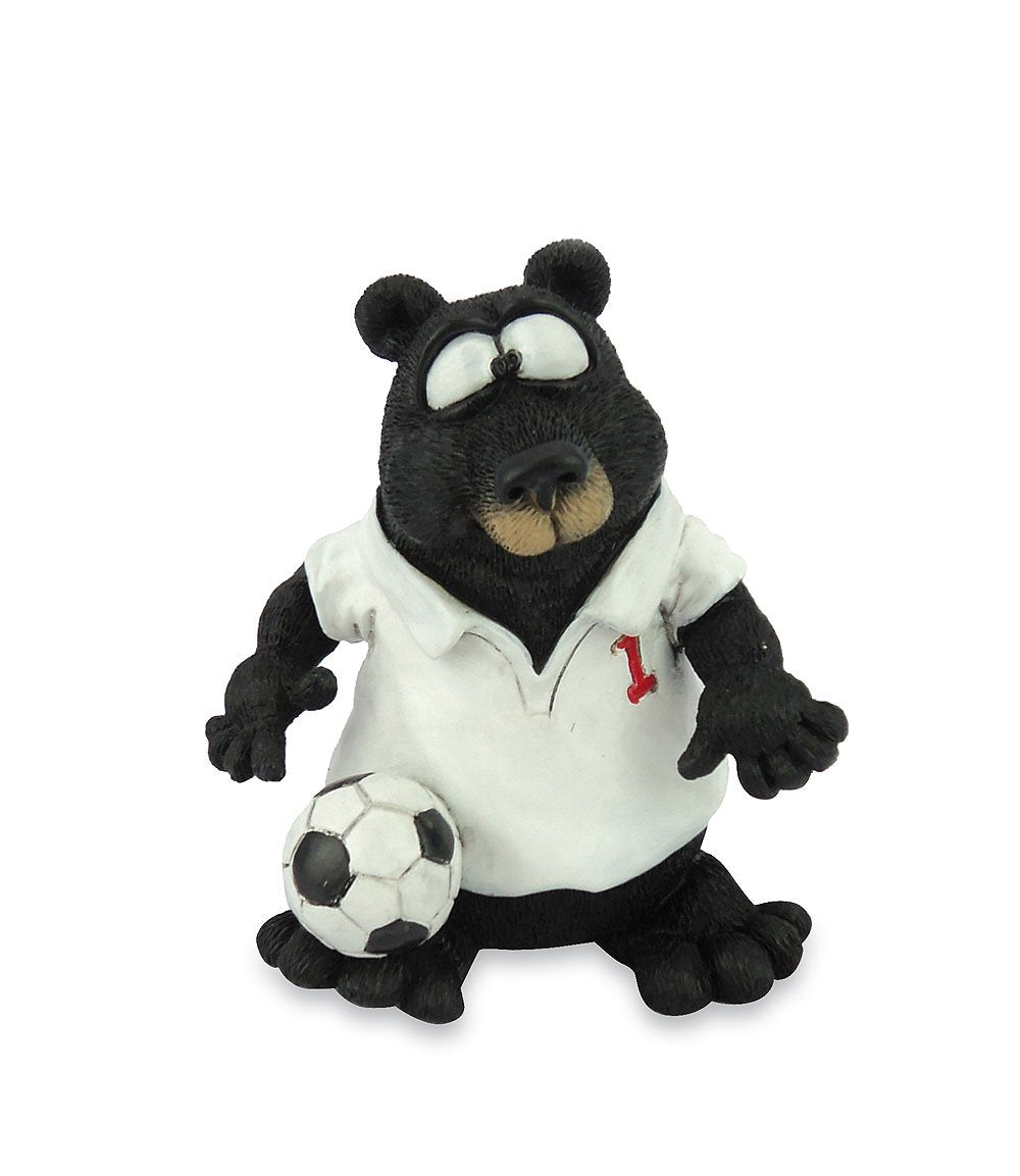 Funny Orso Bruno "Calciatore" 9cm