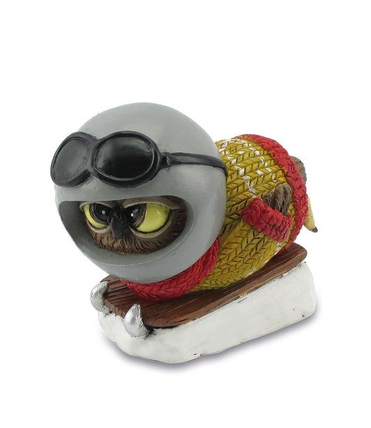 Funny Collection Owl 6cm "Snow Bob", Funny Owls